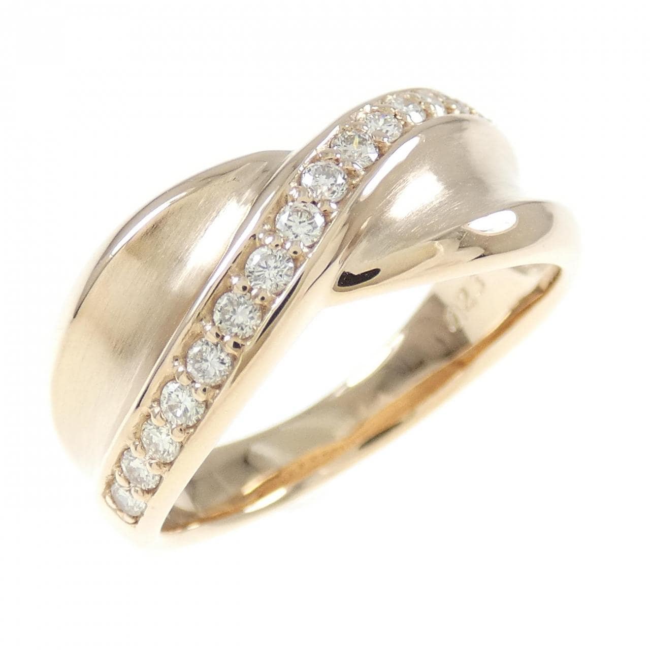K18PG ダイヤモンド リング 0.23CT