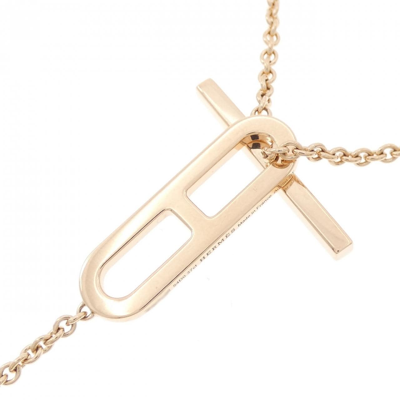 エルメス エヴァーシェーヌダンクル ネックレス 0.37CT