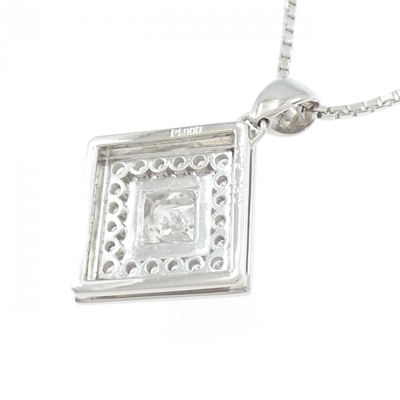 PT900/PT850 ダイヤモンド ネックレス 1.02CT
