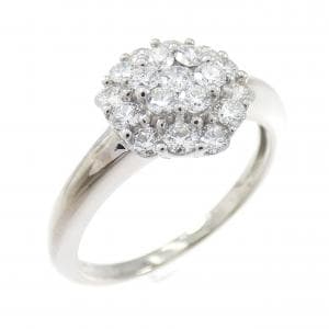 K18WG ダイヤモンド リング 0.60CT