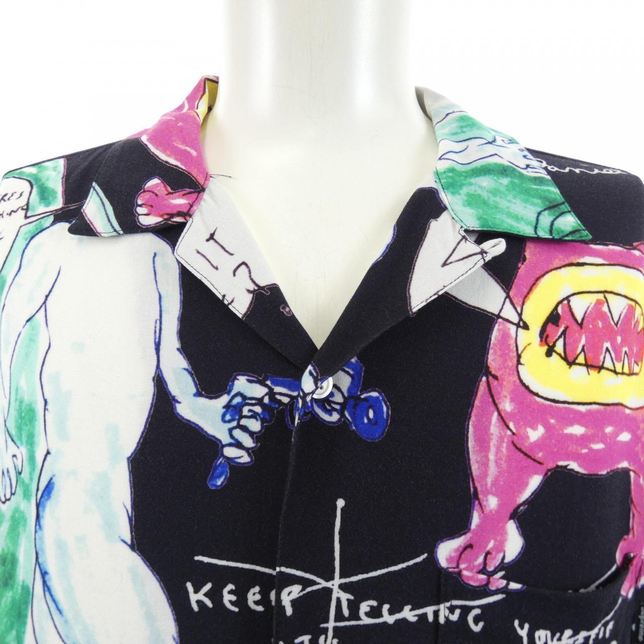 シュプリーム SUPREME DANIEL JOHNSTON RAYON S／Sシャツ