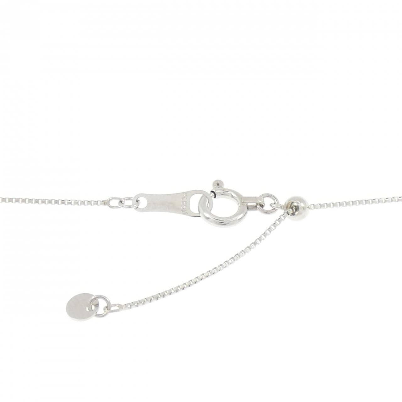 PT900/PT850 エメラルド ネックレス 0.26CT