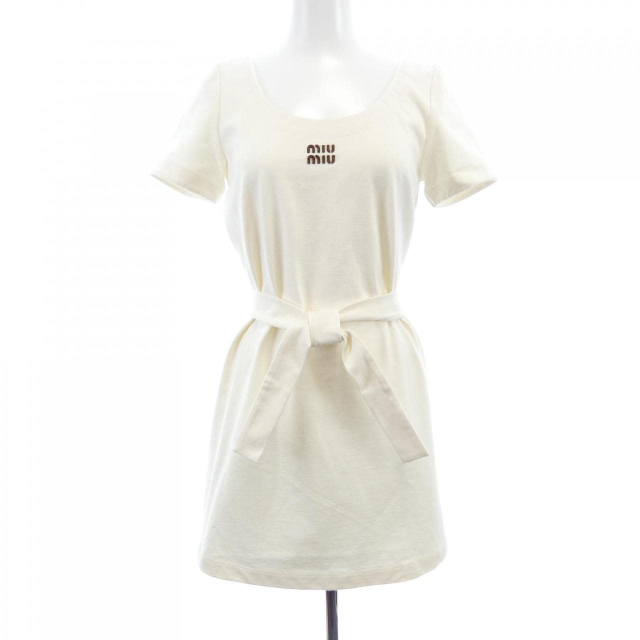 ミュウミュウ MIU MIU ジャージーミニドレス MF6409 SOOO 1965 ワンピース