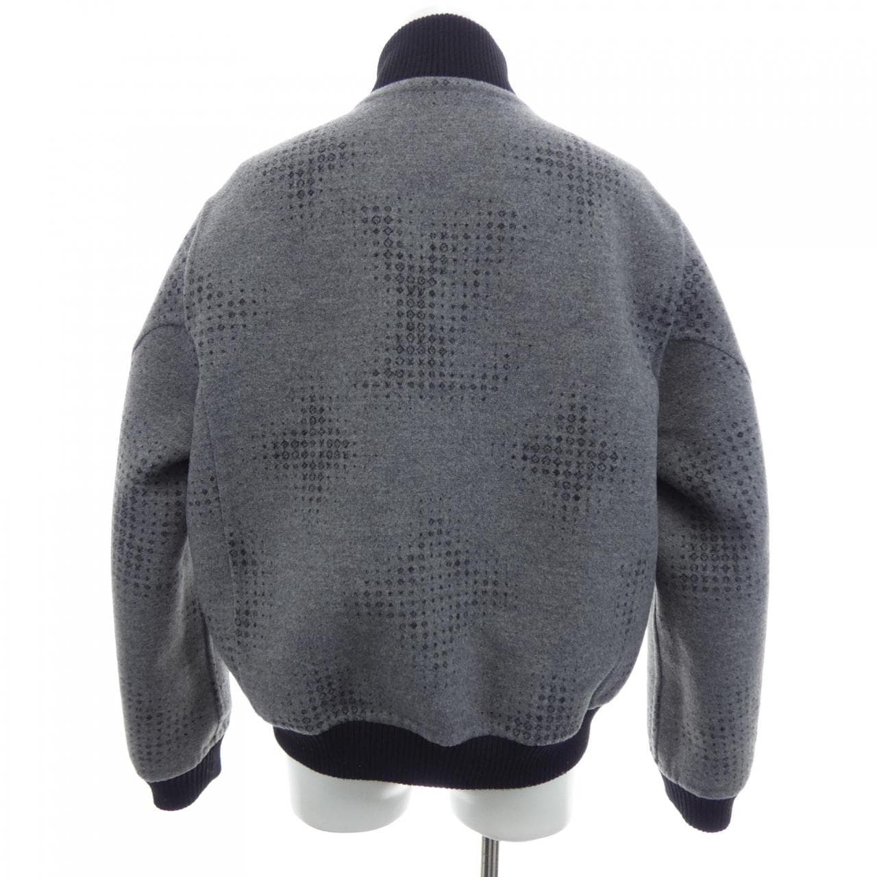 ルイヴィトン LOUIS VUITTON リバーシブルダブルフェイスウールシルクブレンドボンバー HRFB2EDIQ ブルゾン