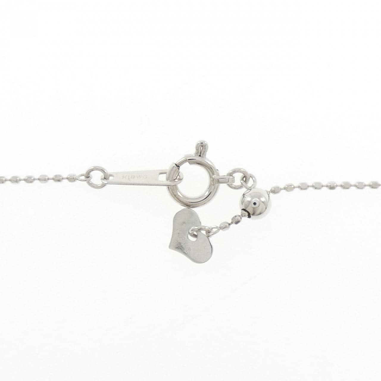 K14WG/K14BG/K18WG ダイヤモンド ネックレス 0.15CT