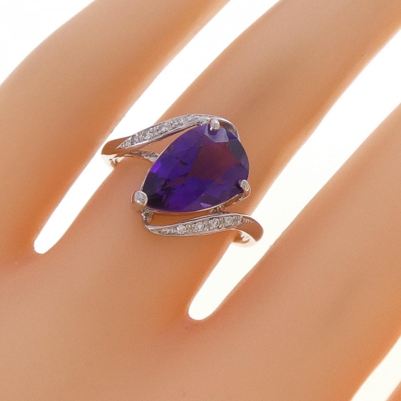 PT900 アメジスト リング 2.35CT