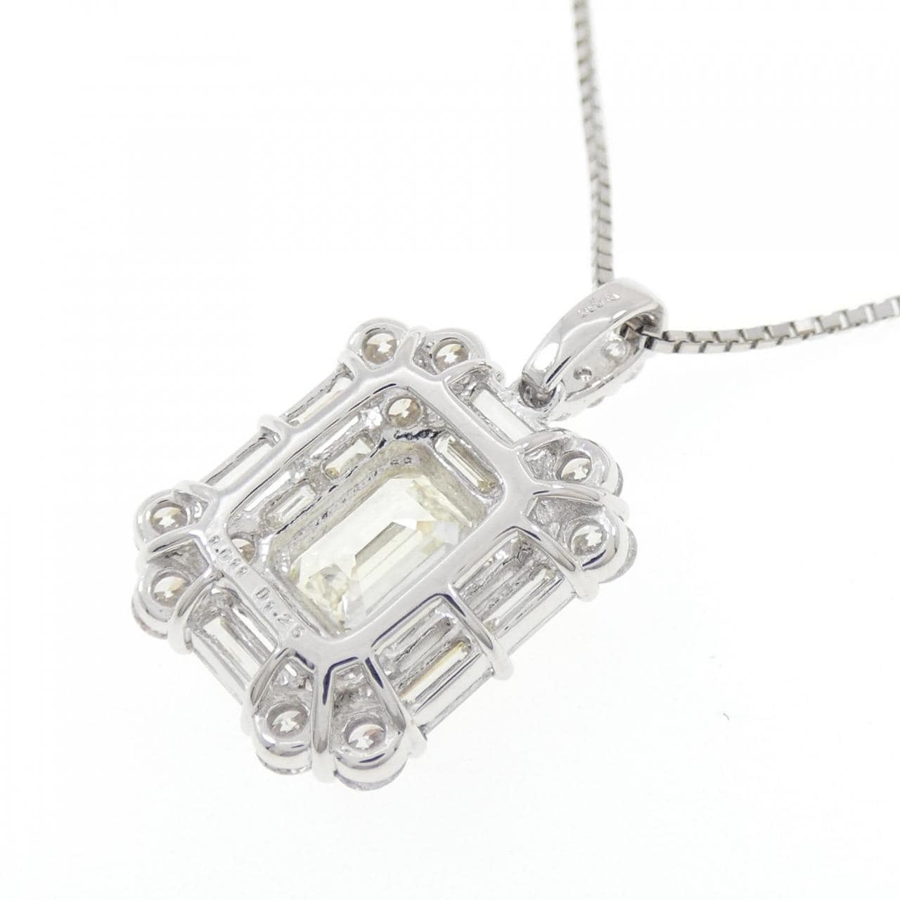 【新品】PT900/PT850 ダイヤモンド ネックレス 1.011CT