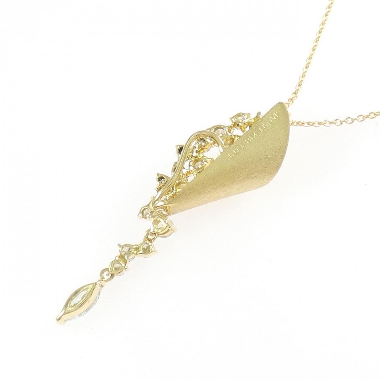 K18YG ダイヤモンド ネックレス 1.03CT