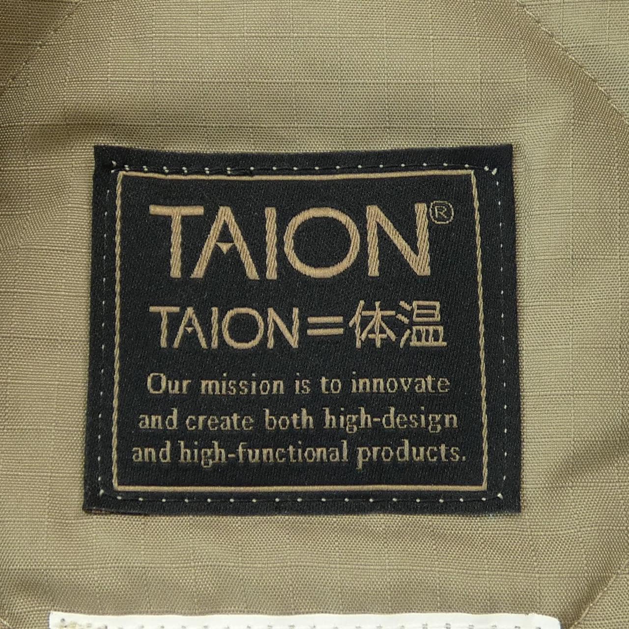 TAION ダウンコート