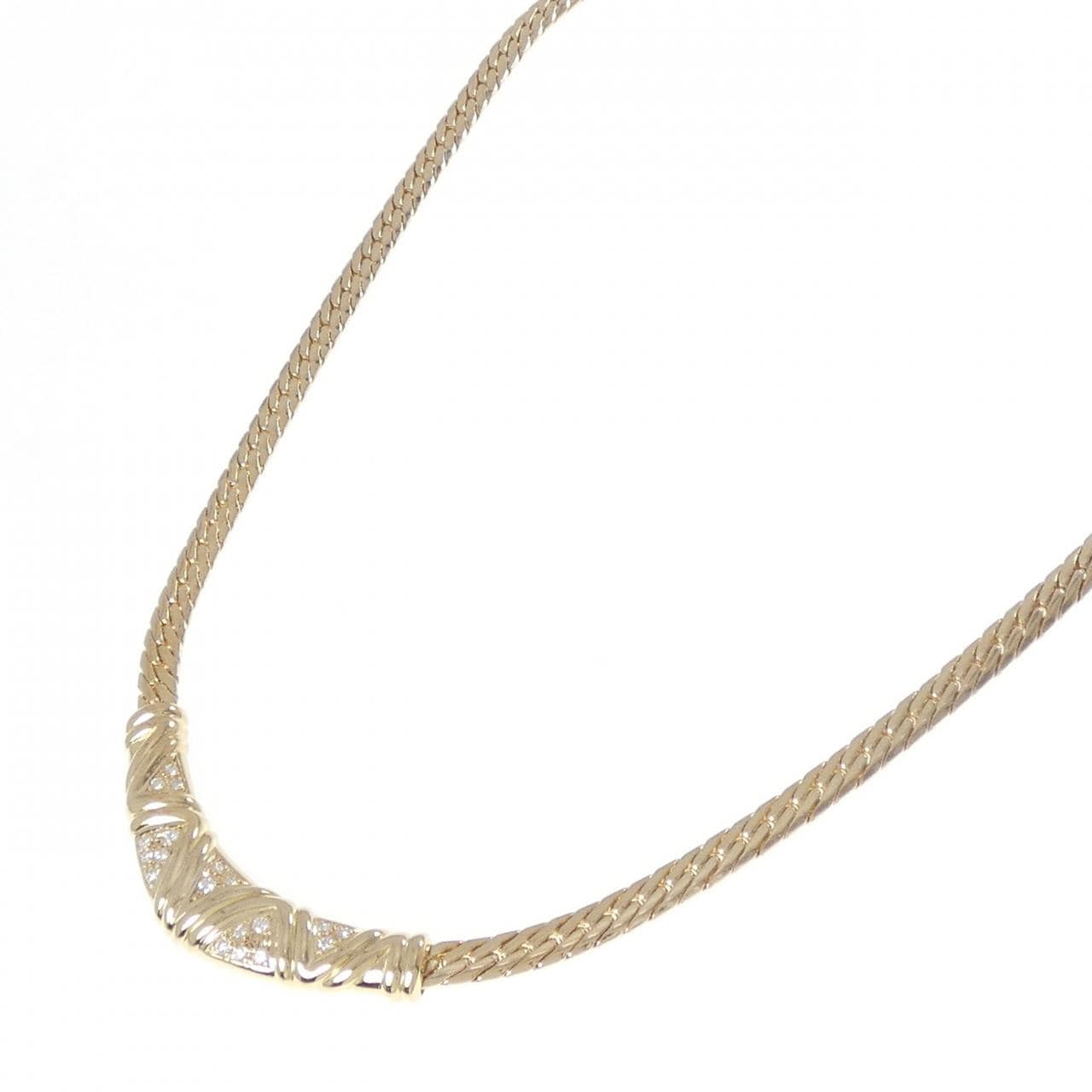 タサキ ダイヤモンド ネックレス 0.28CT