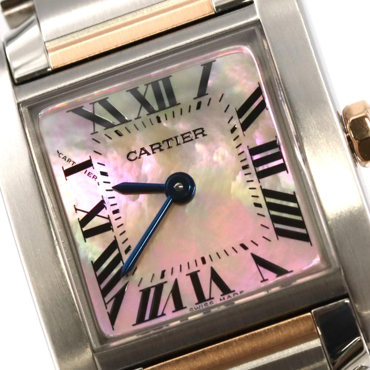 カルティエ タンクフランセーズSM PGコンビ W51027Q4 SSxPG クォーツ