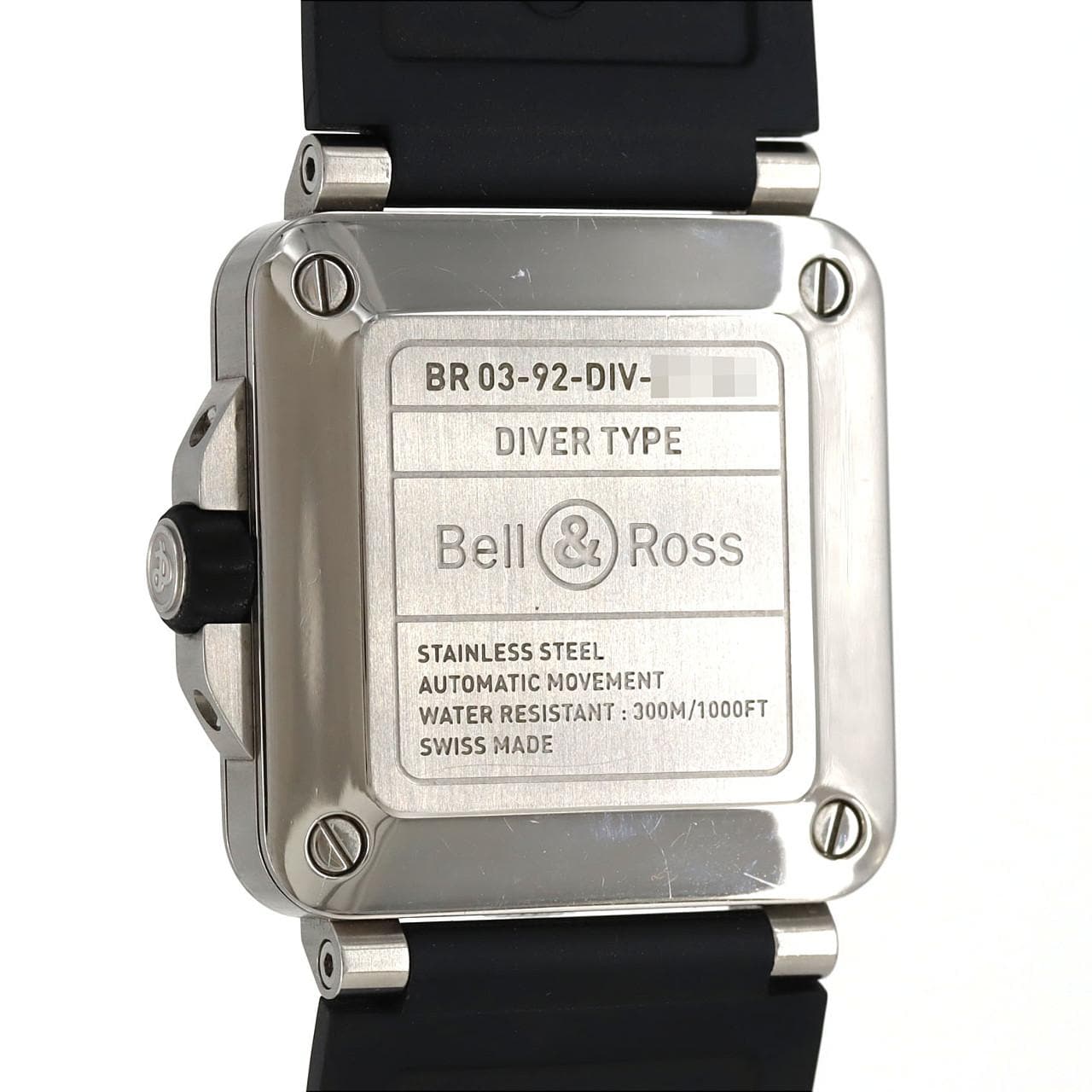 【ノーメンテナンス還元価格】ベル&ロス BR03-92ダイバー BR0392-D-BL-ST/SRB SS 自動巻