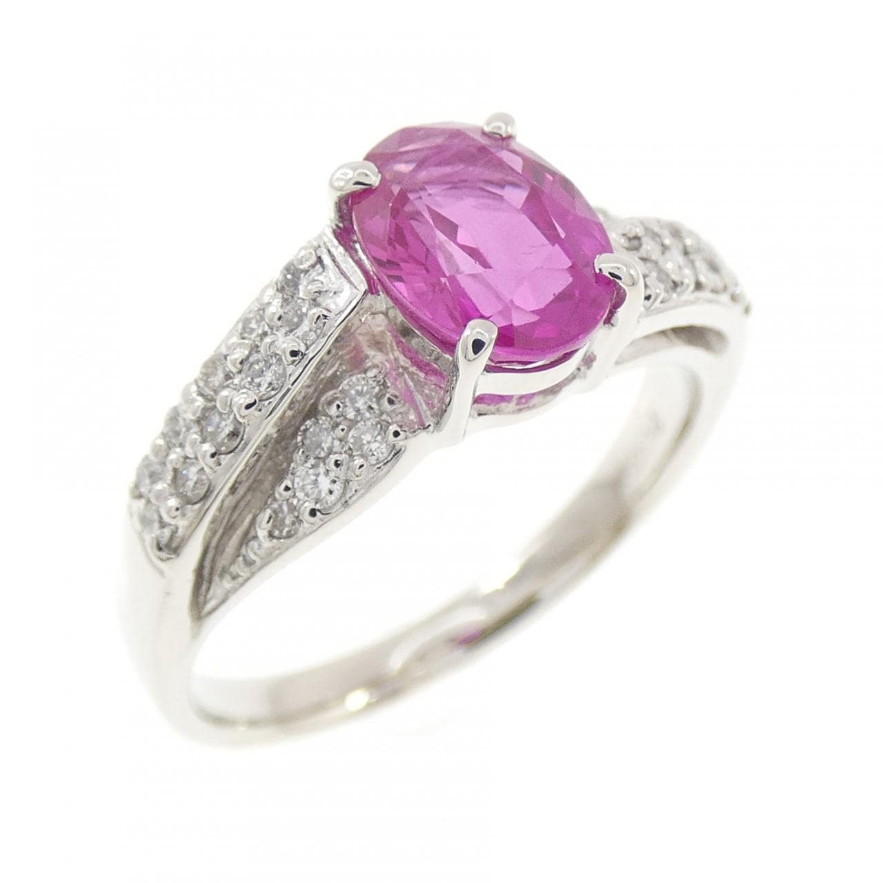 PT900 ルビー リング 1.52CT