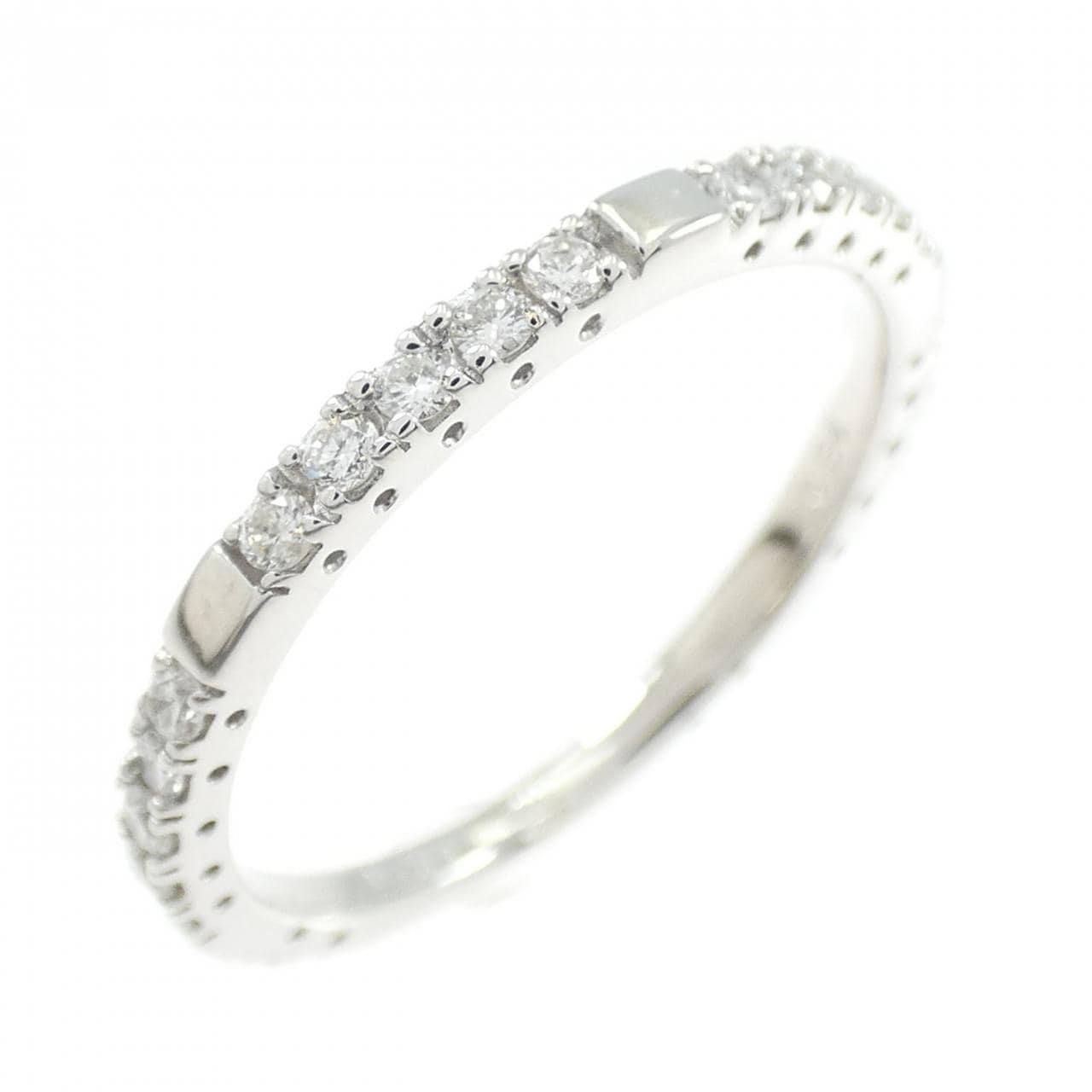 K18WG ダイヤモンド リング 0.34CT
