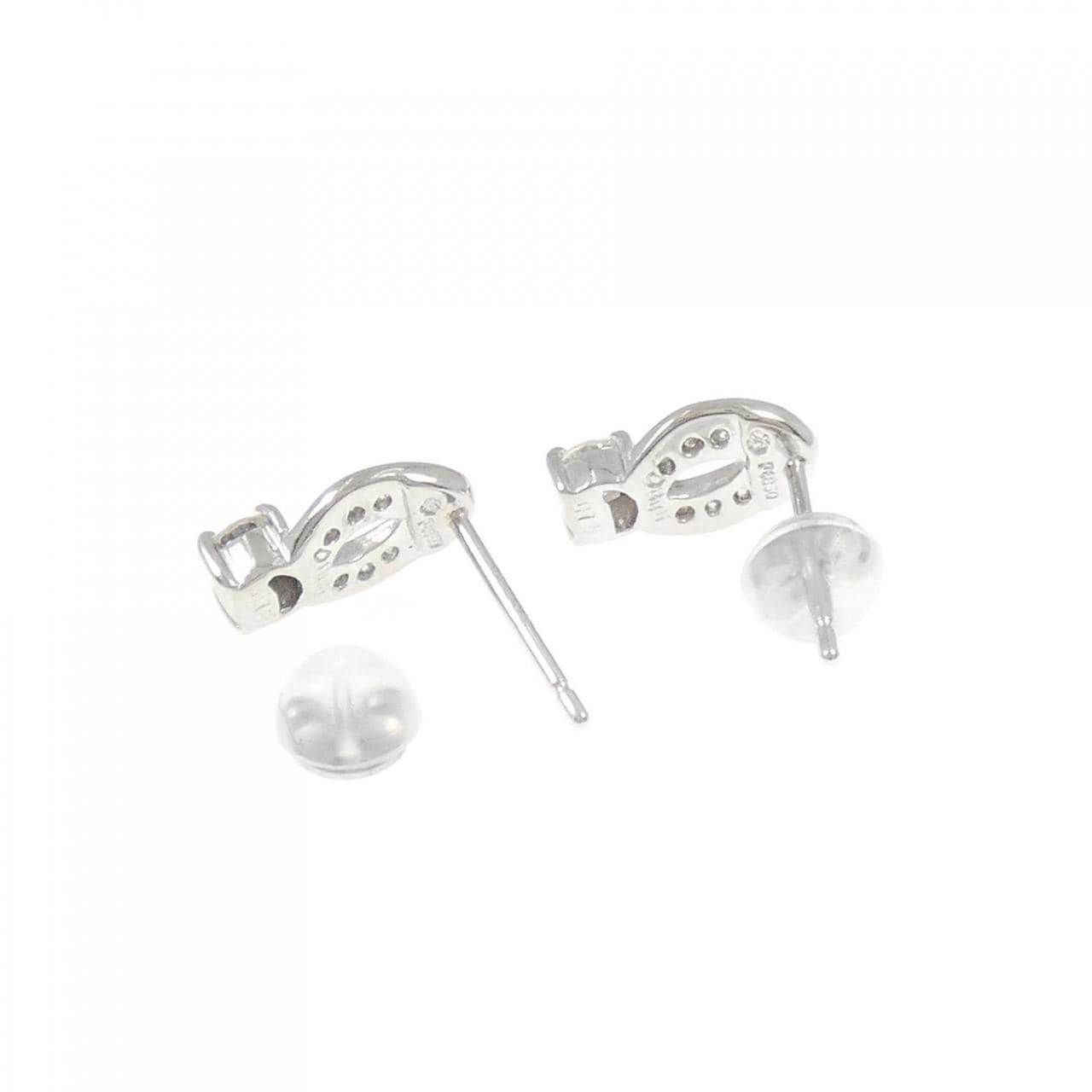 PT850/PT900 ダイヤモンド ピアス 0.40CT