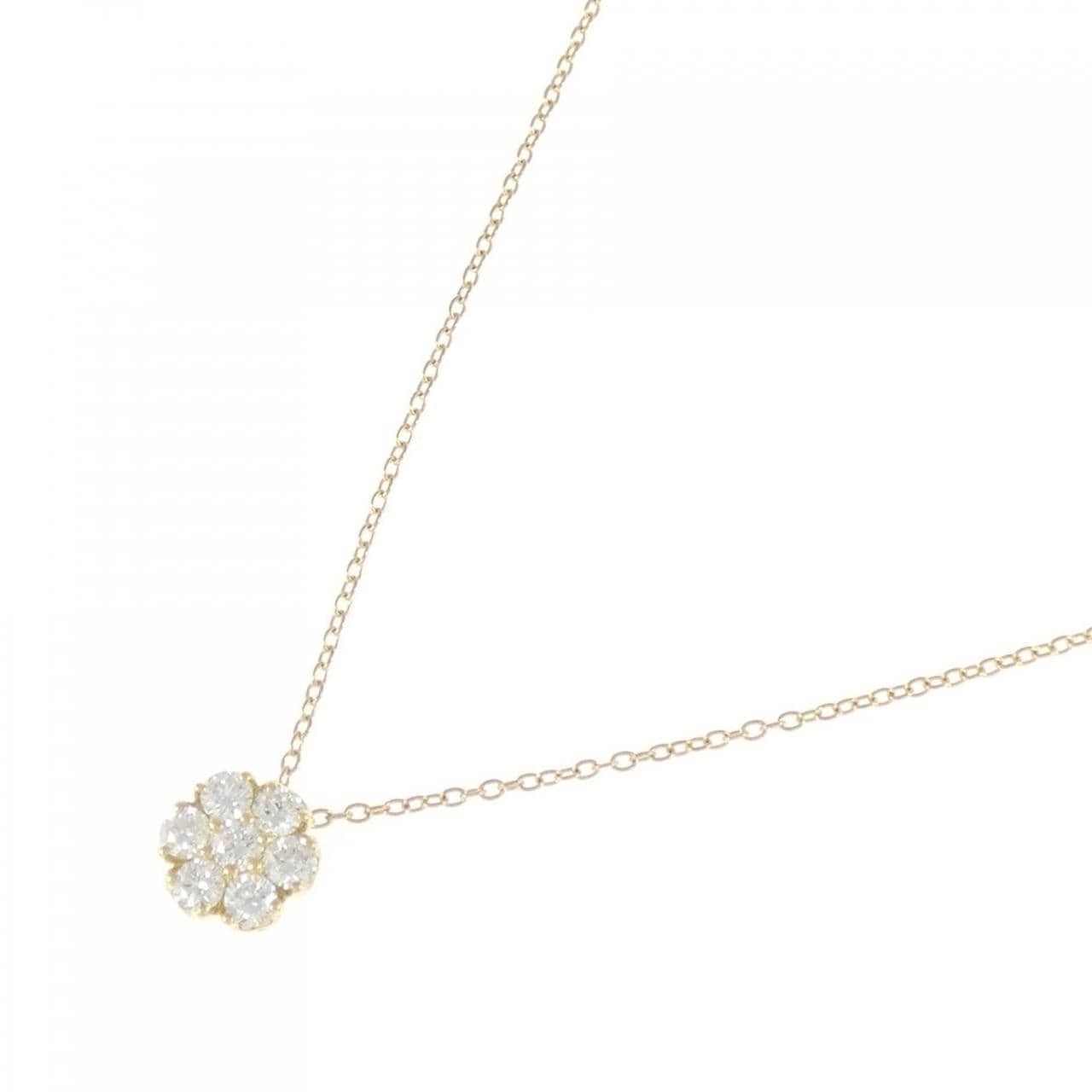 ポンテヴェキオ フラワー ネックレス 0.50CT