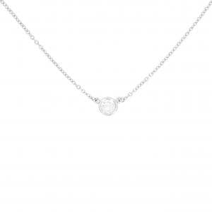ティファニー バイザヤード ネックレス 0.18CT G VVS1 3EXT