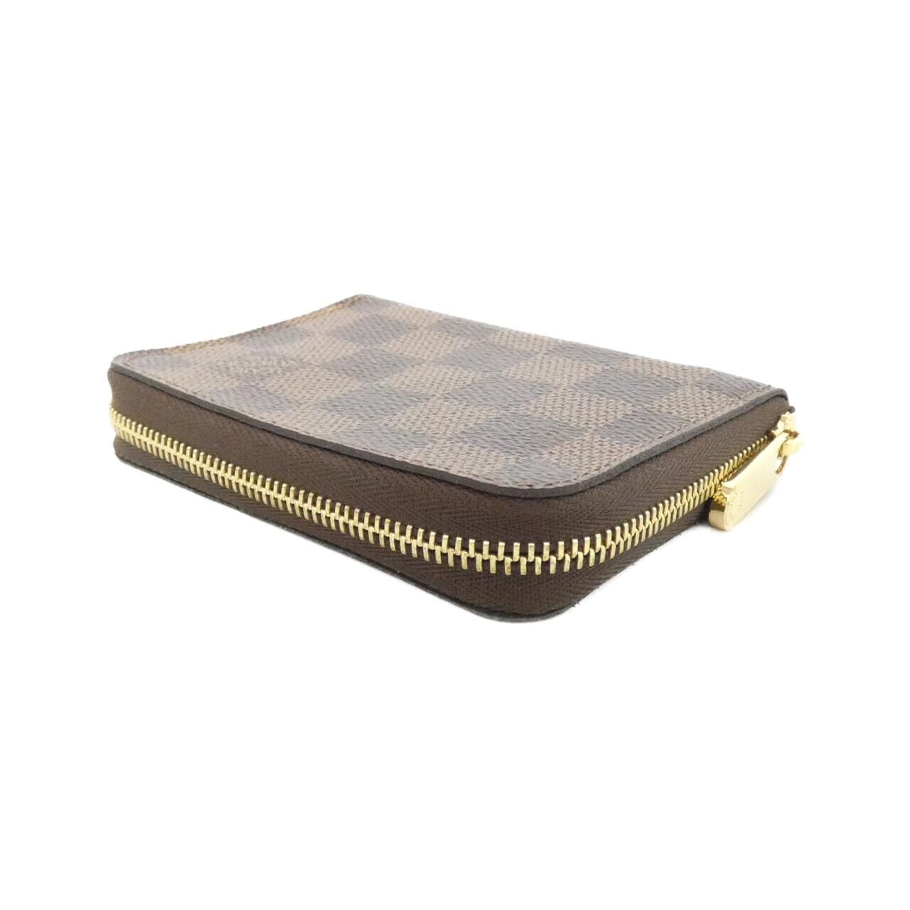 LOUIS VUITTON Damier拉链零钱包 N63070 零INCASE