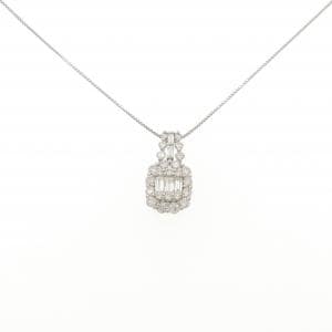 PT900/PT850 ダイヤモンド ネックレス 1.30CT