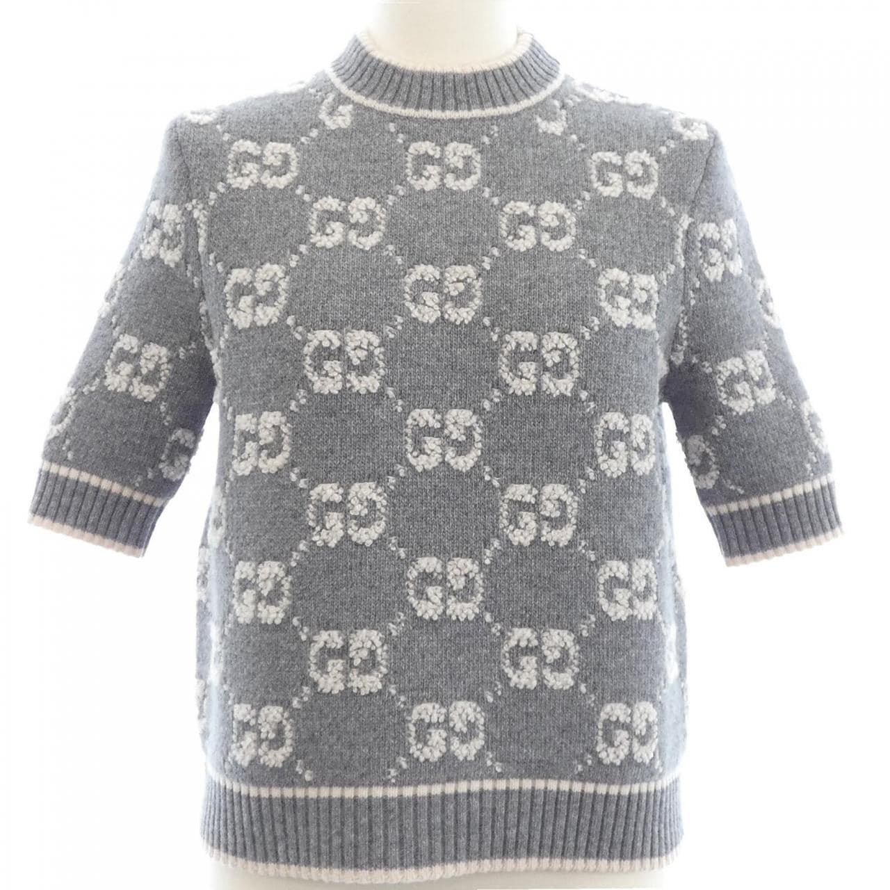 グッチ GUCCI GGブークレウールジャカードトップ 770059 XKCNA ニット