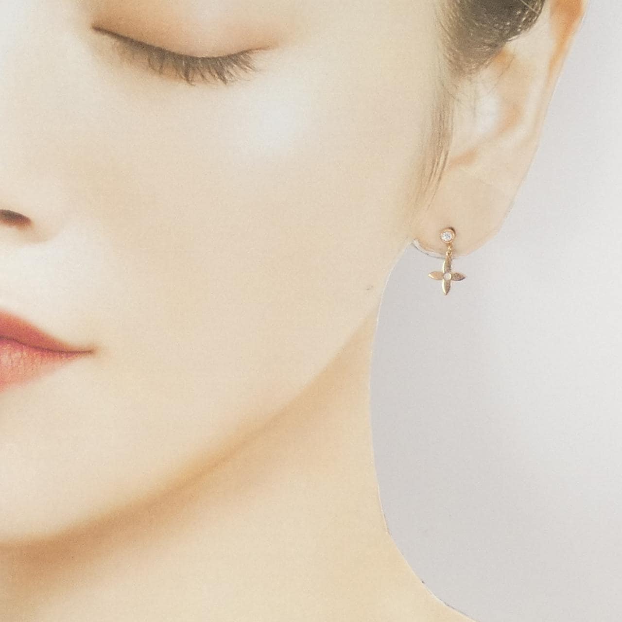 ルイヴィトン ピュス モノグラム イディール ピアス 片耳