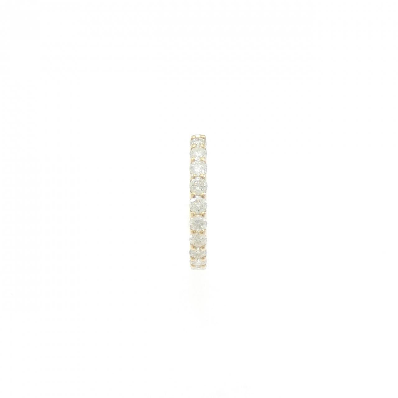 K18YG ダイヤモンド ピアス 0.25CT 片耳