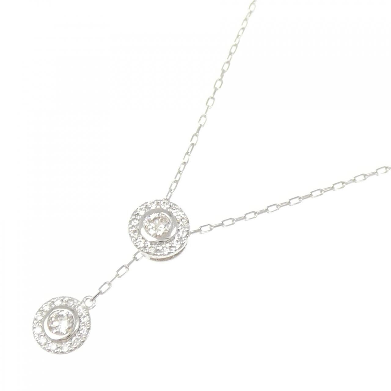 PT900/PT850 ダイヤモンド ネックレス 0.36CT