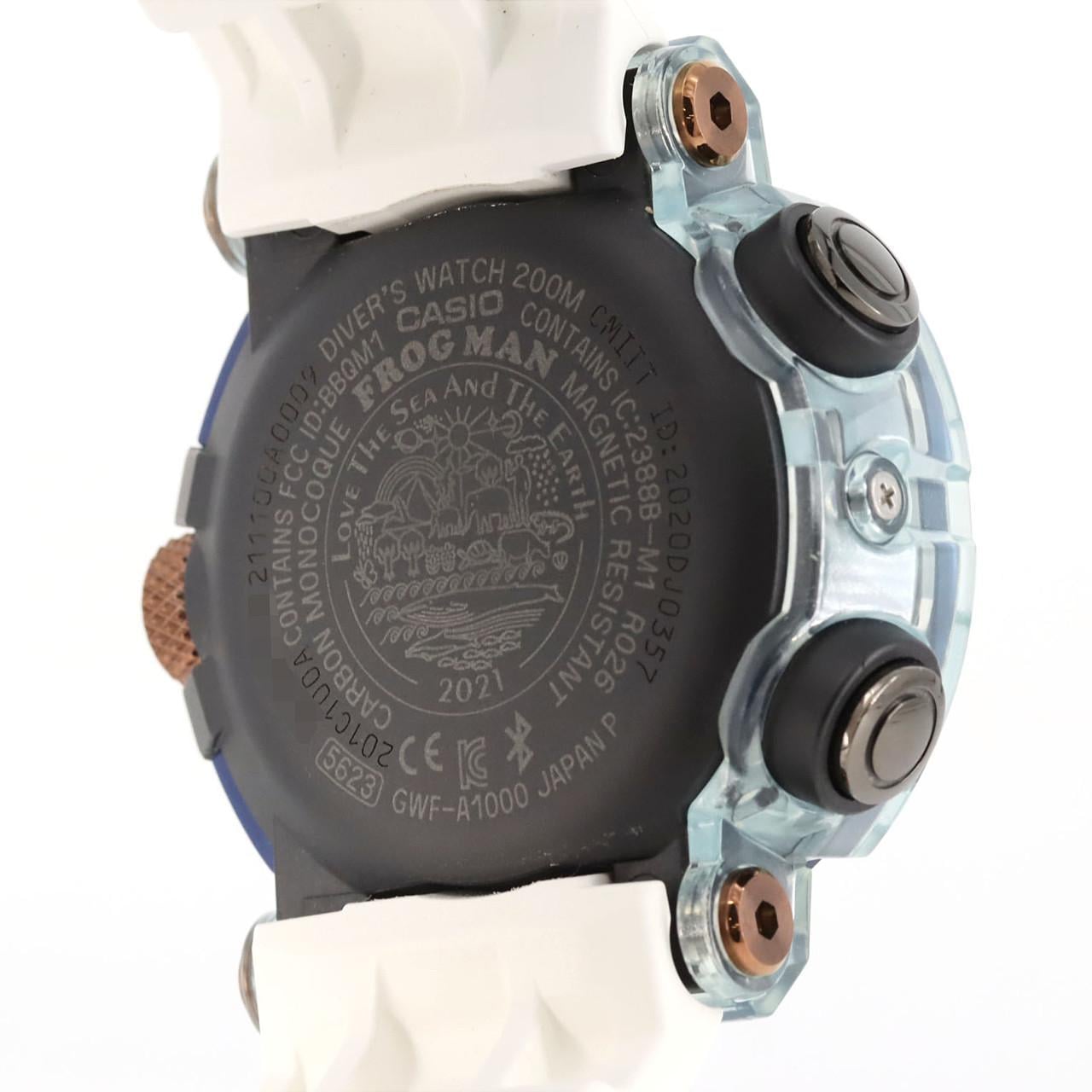 カシオ G-SHOCKフロッグマン･イルクジ2021 電波時計 GWF-A1000K-2AJR その他 ソーラークォーツ