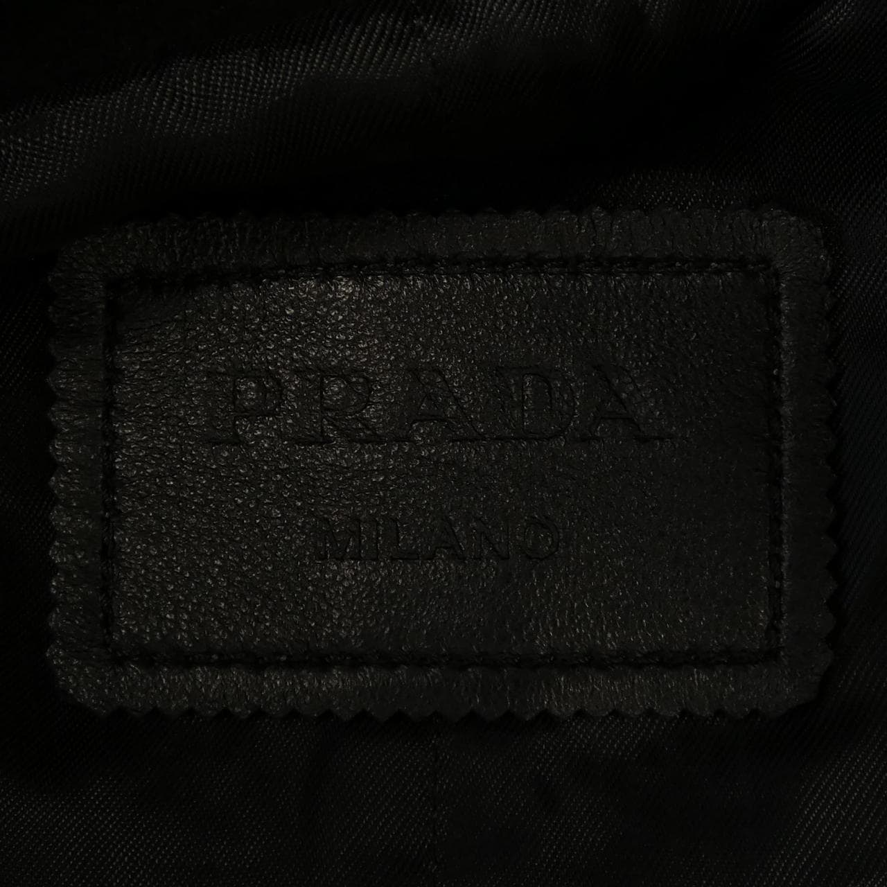 プラダ PRADA UPW524 SOOO 158G レザージャケット
