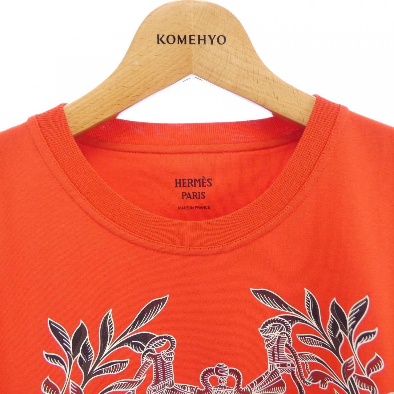 エルメス HERMES CARTOUCHE　デッラ･カヴァッレリア 4E4530DA カットワンピース