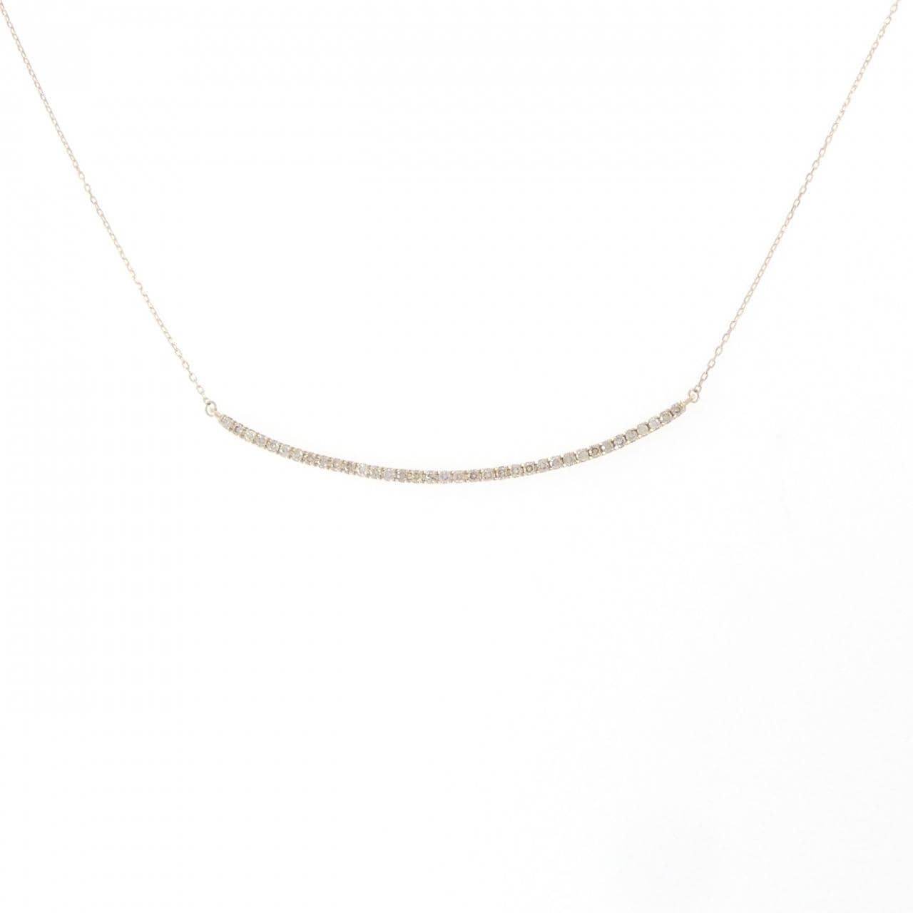 ジーエスティービー ダイヤモンド ネックレス 0.26CT