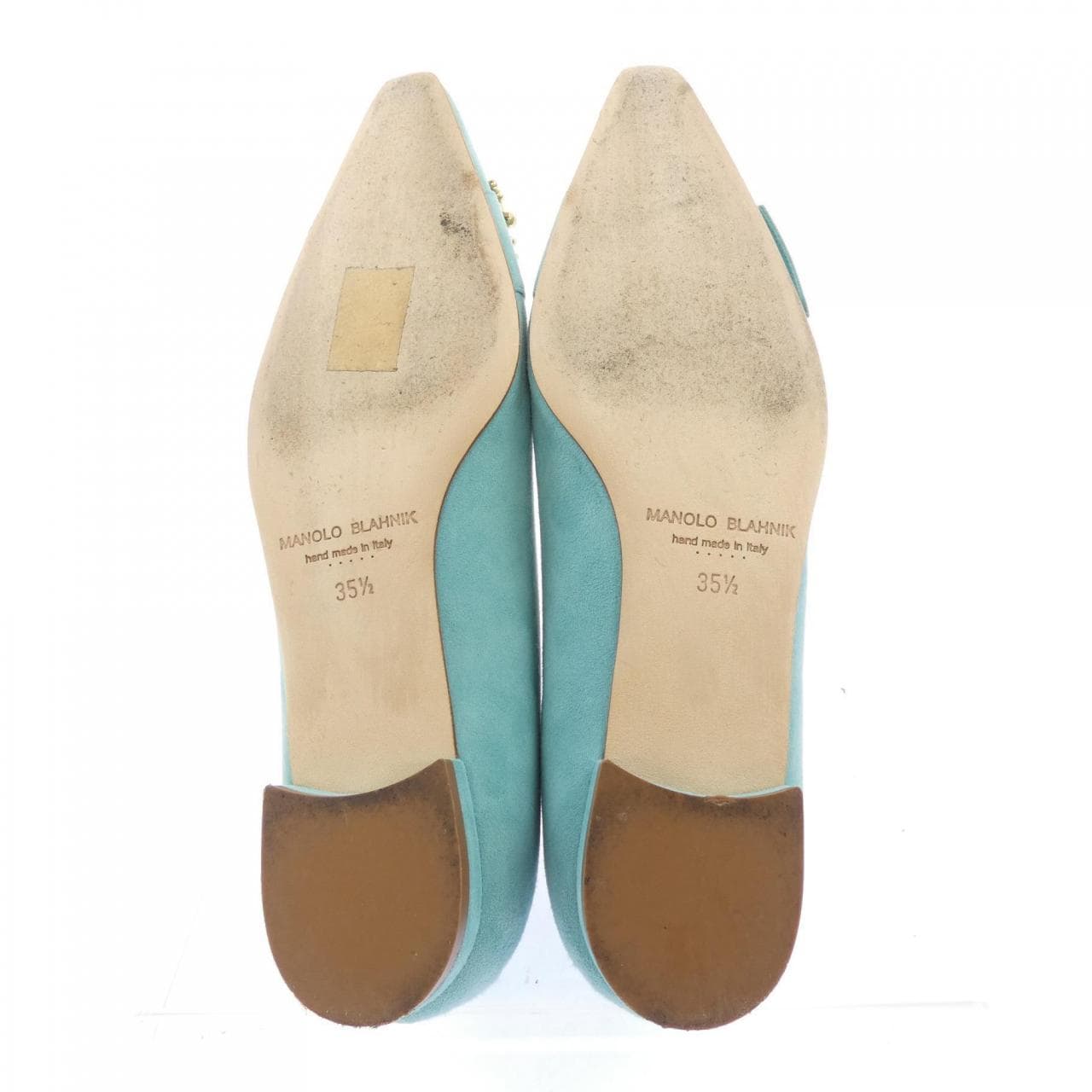 マノロブラニク MANOLO BLAHNIK GIBFLA フラットシューズ