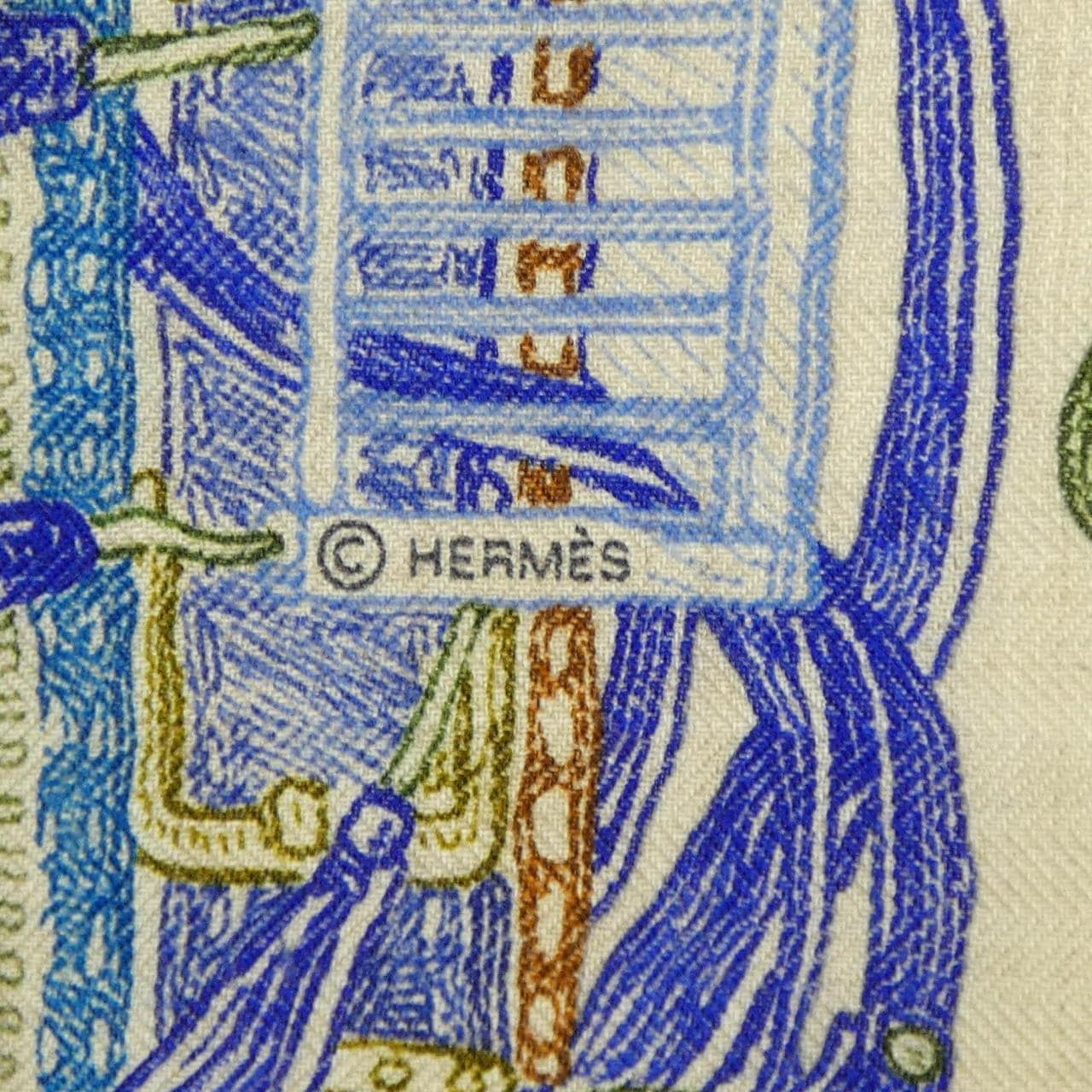 エルメス HERMES エルメスの世界 H244230S カレジェアン140 ショール