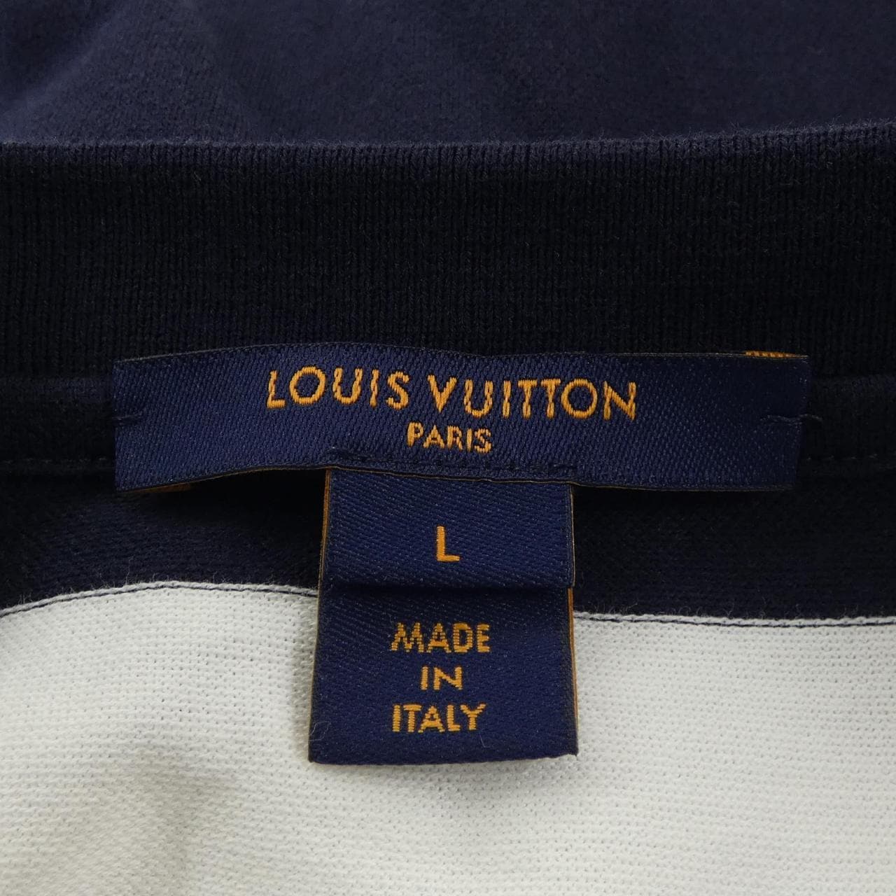 ルイヴィトン LOUIS VUITTON ストライプモノグラムポケット FMDR39LO7 ワンピース