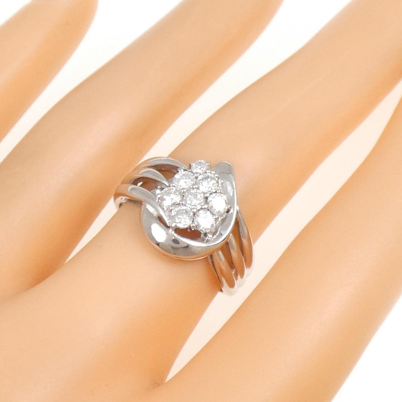 PT900 ダイヤモンド リング 0.55CT