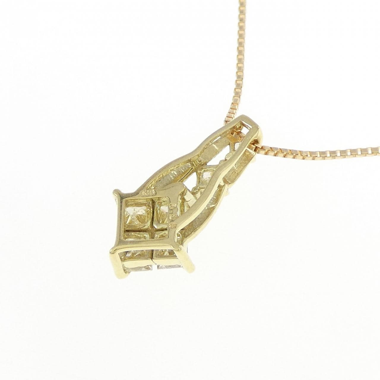 【新品】K18YG ダイヤモンド ネックレス 0.25CT
