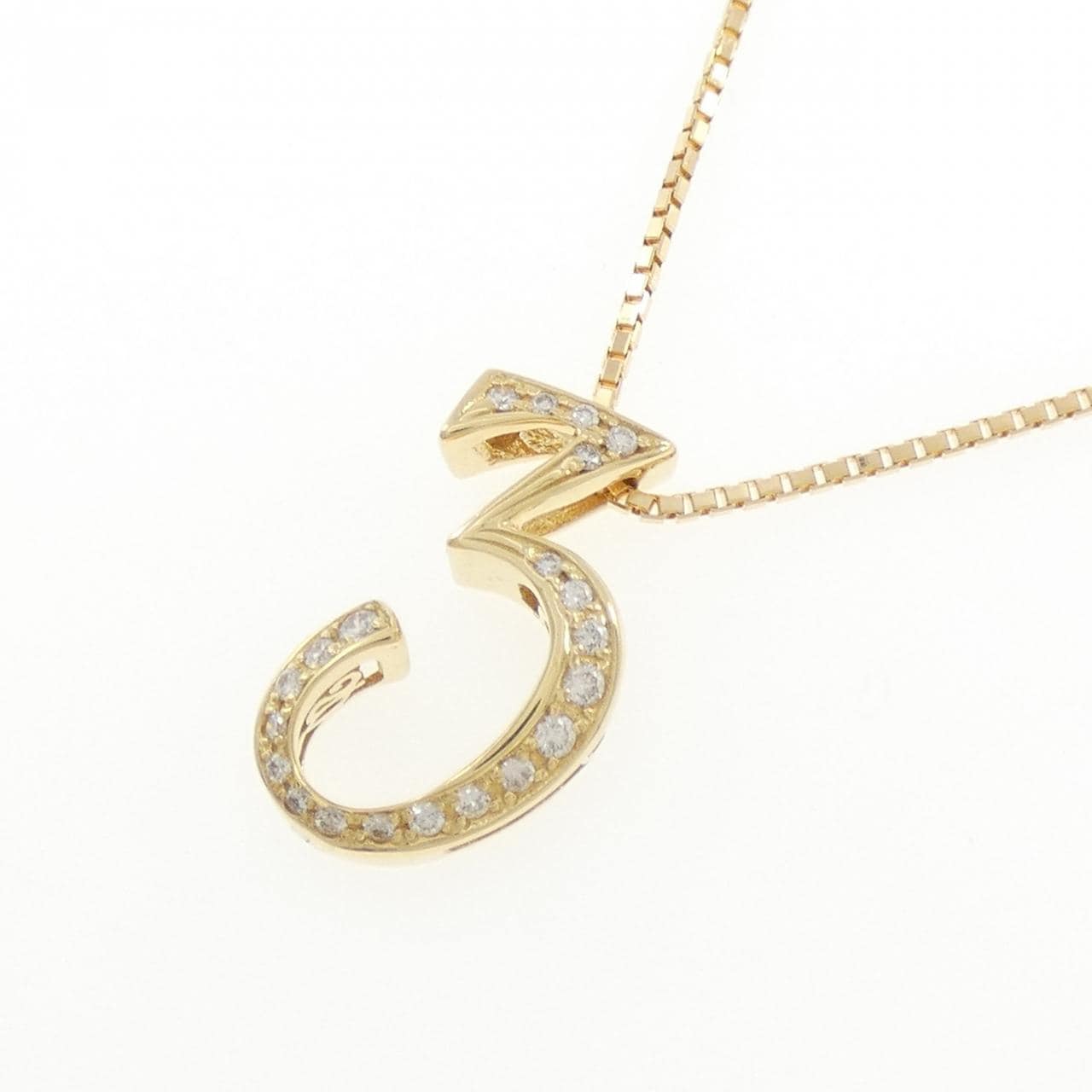 ユキザキ ダイヤモンド ネックレス 0.15CT