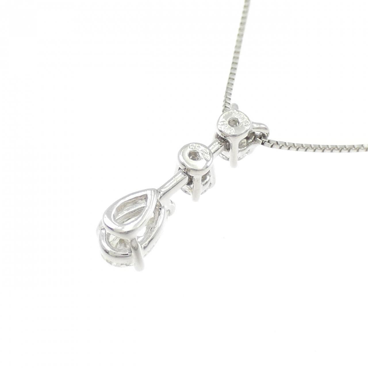 PT900/PT850 ダイヤモンド ネックレス 0.22CT