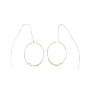 K10YG ダイヤモンド ピアス 0.02CT