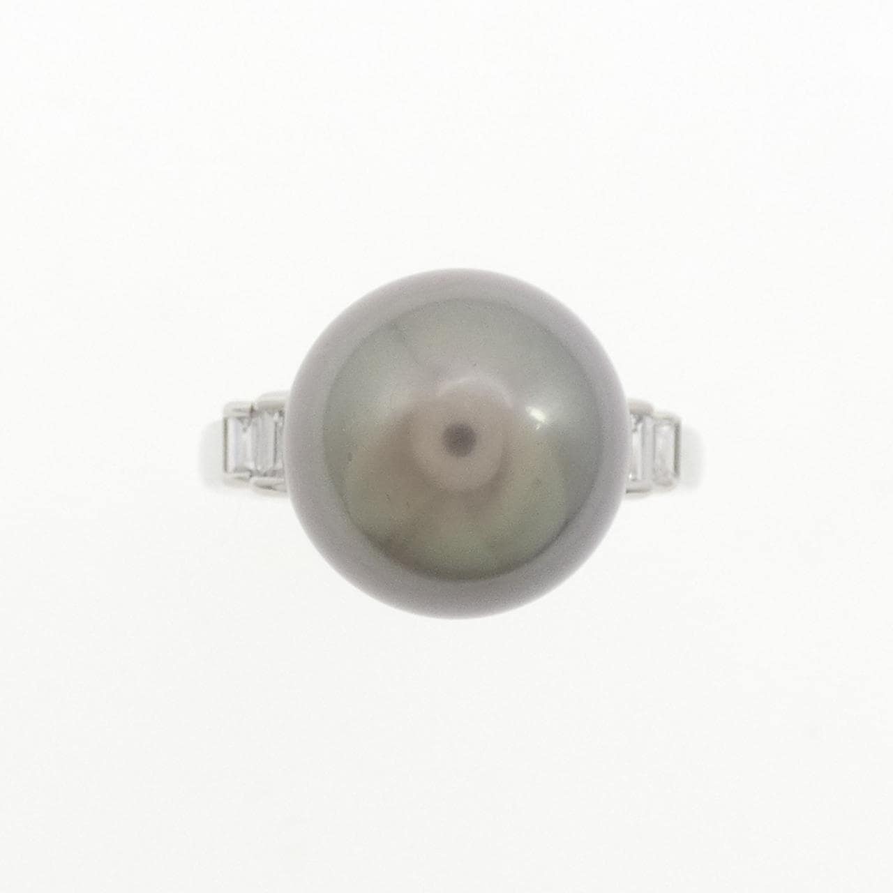 ミキモト 黒蝶パール リング 12.6mm