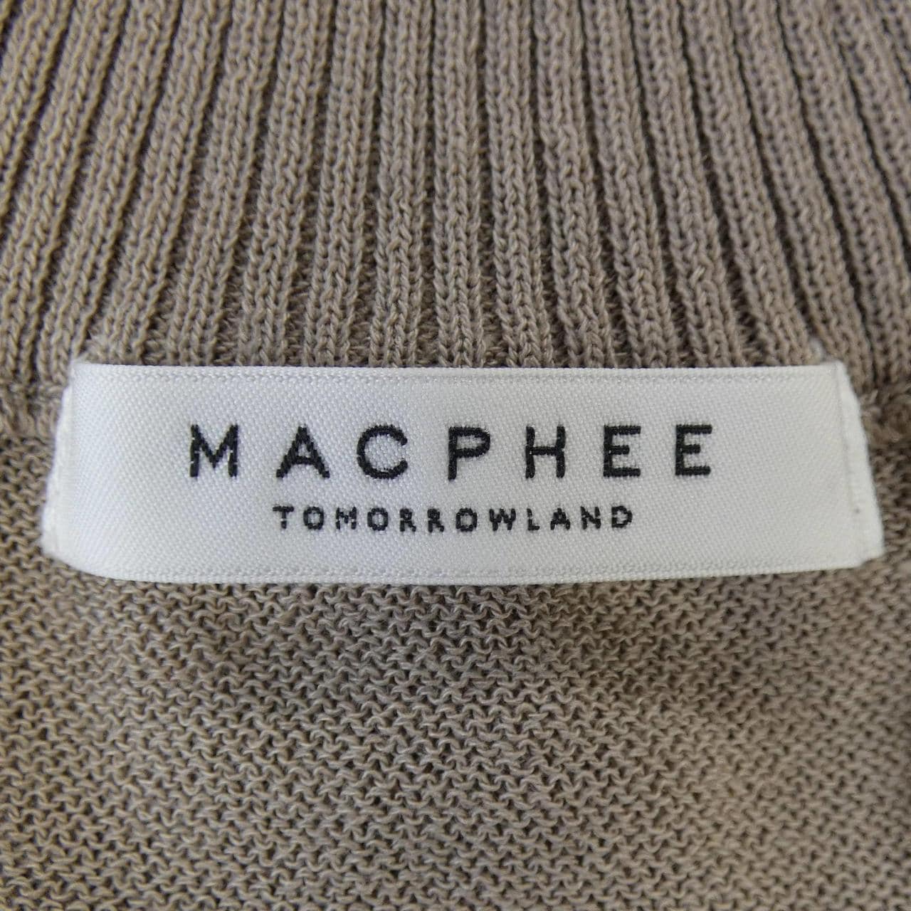 マカフィー MACPHEE カーディガン