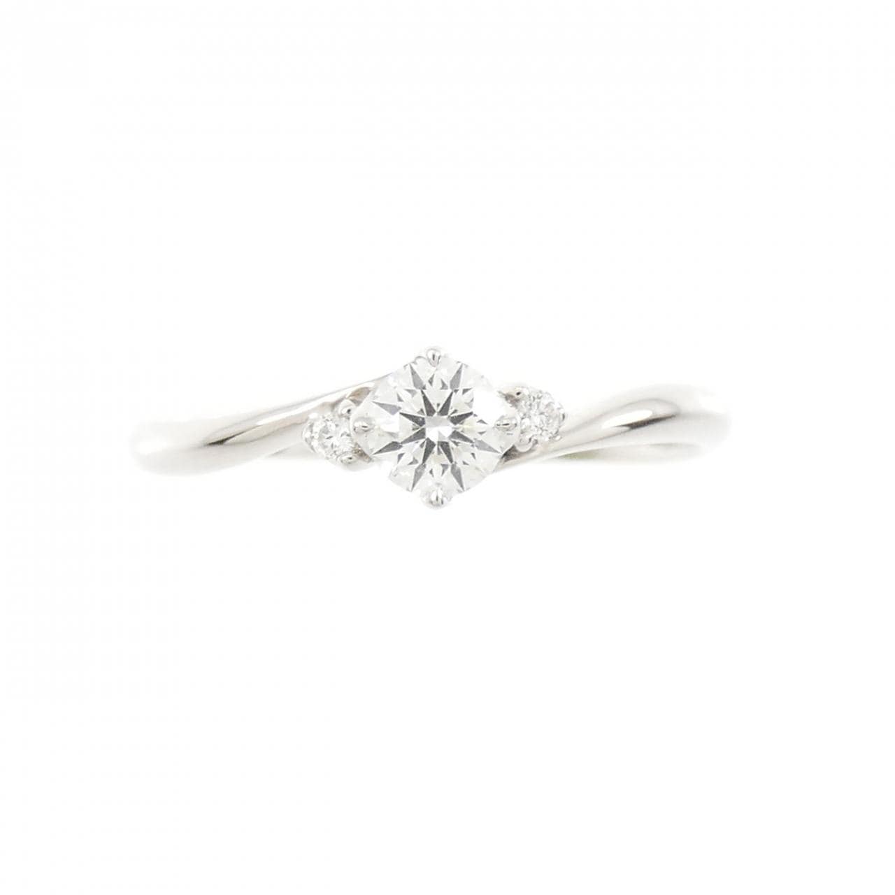 PT ダイヤモンド リング 0.165CT