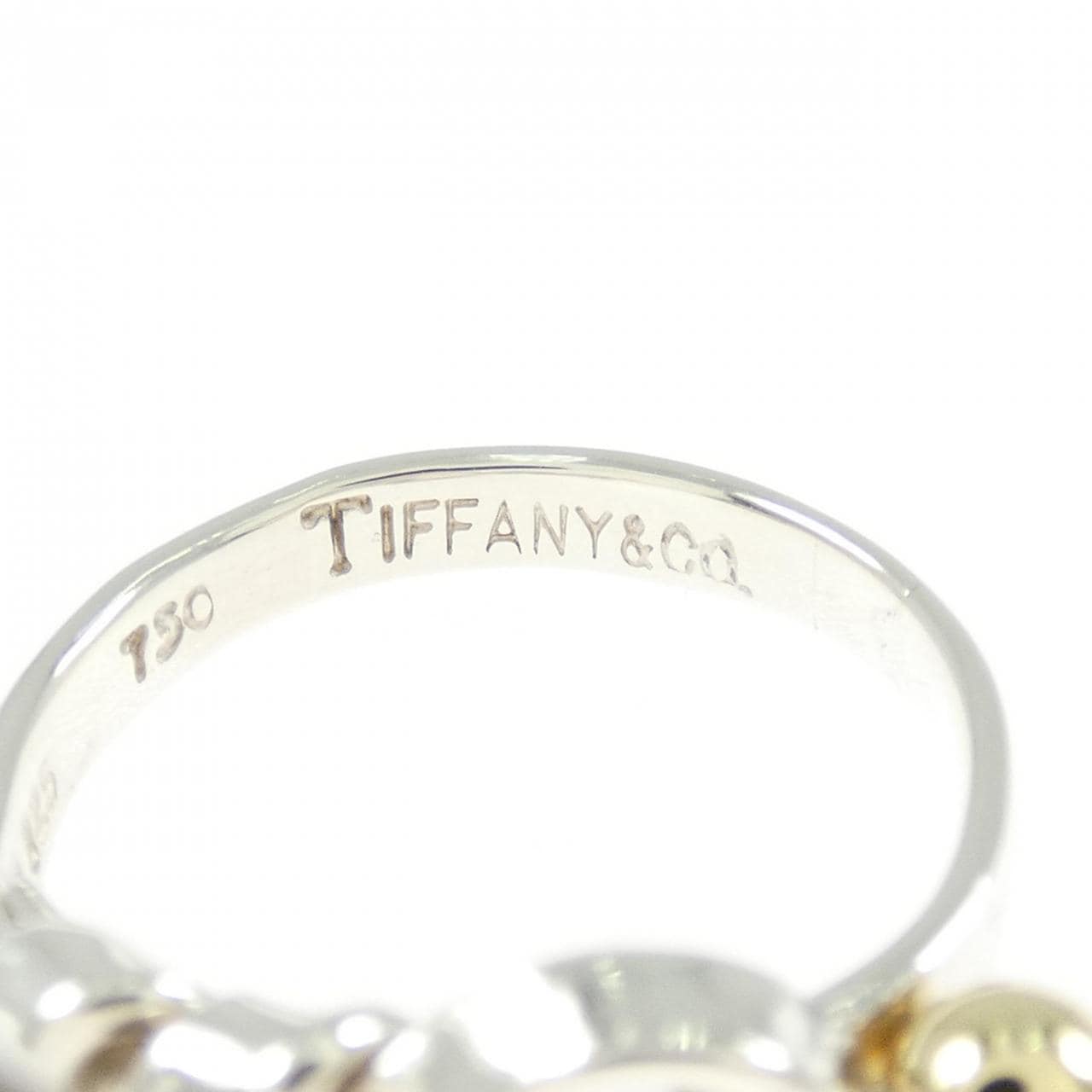 [vintage] TIFFANY扁线爱结戒指