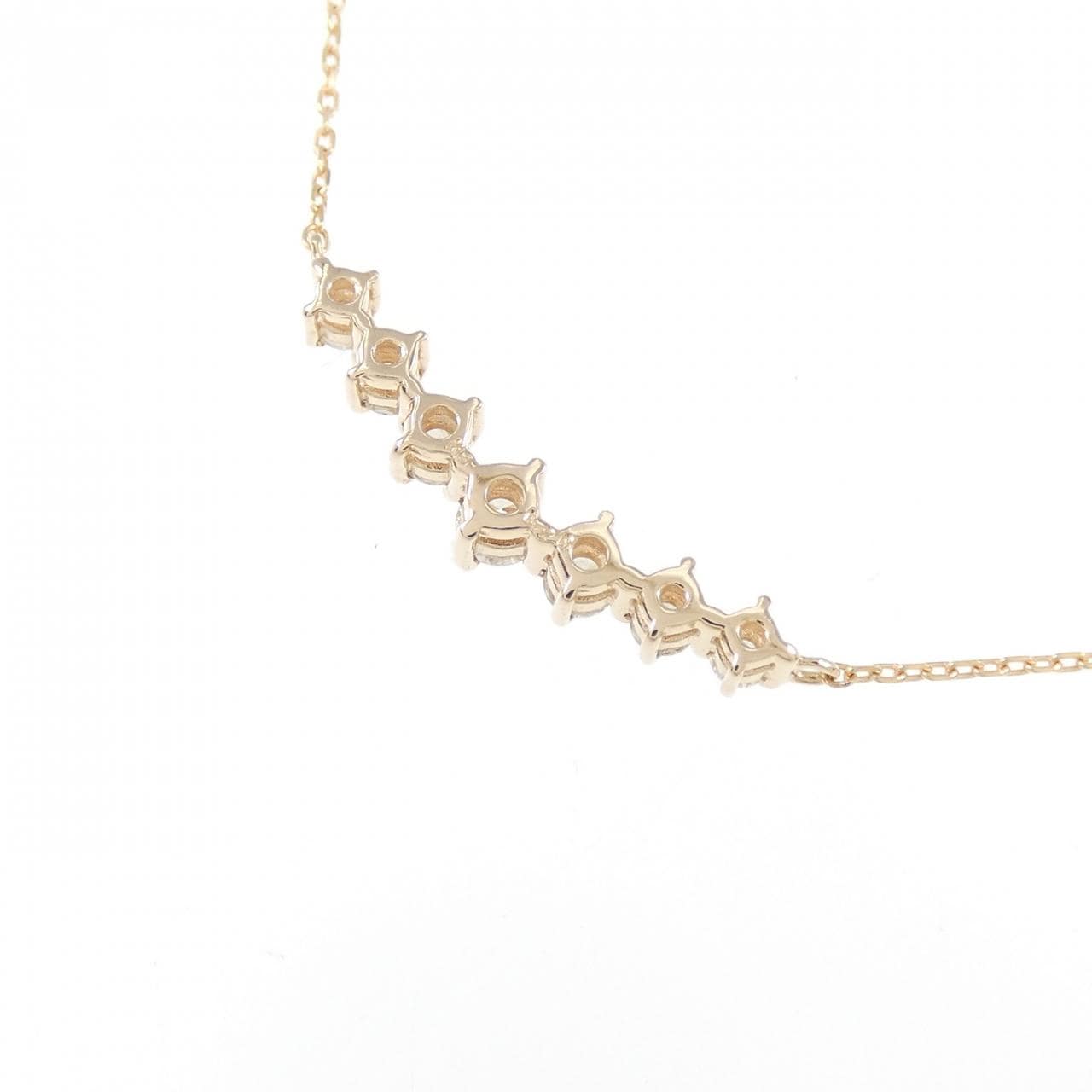 K18PG ダイヤモンド ネックレス 0.20CT