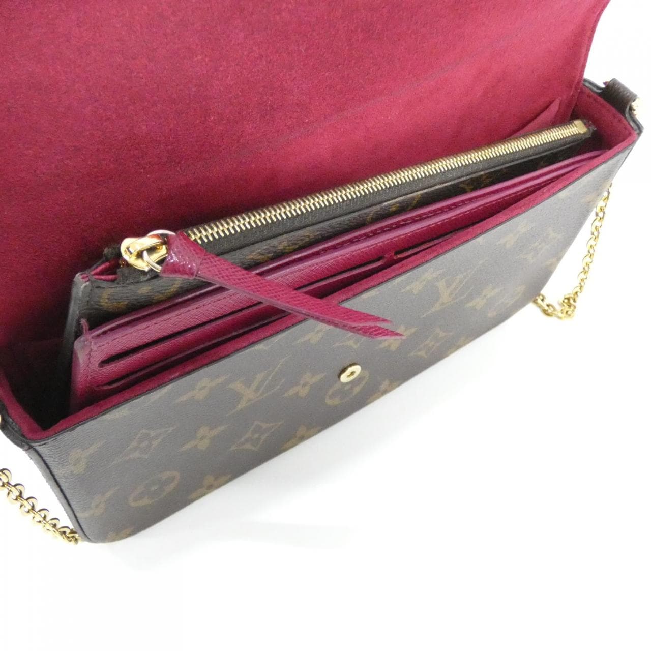 ルイヴィトン モノグラム ポシェット フェリシー M81896 ショルダーバッグ