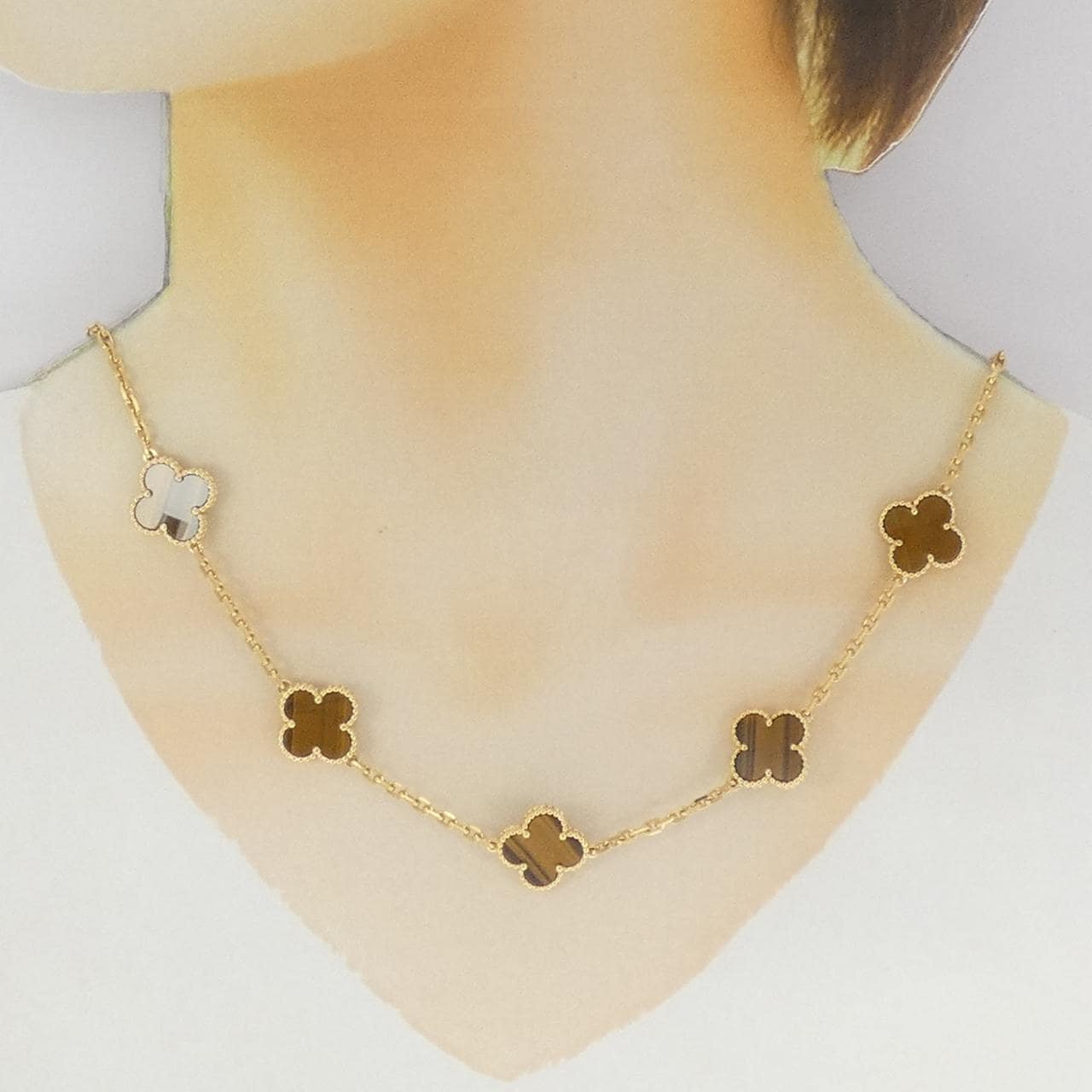 ヴァンクリーフ&アーペル ヴィンテージアルハンブラ 10モチーフ ネックレス