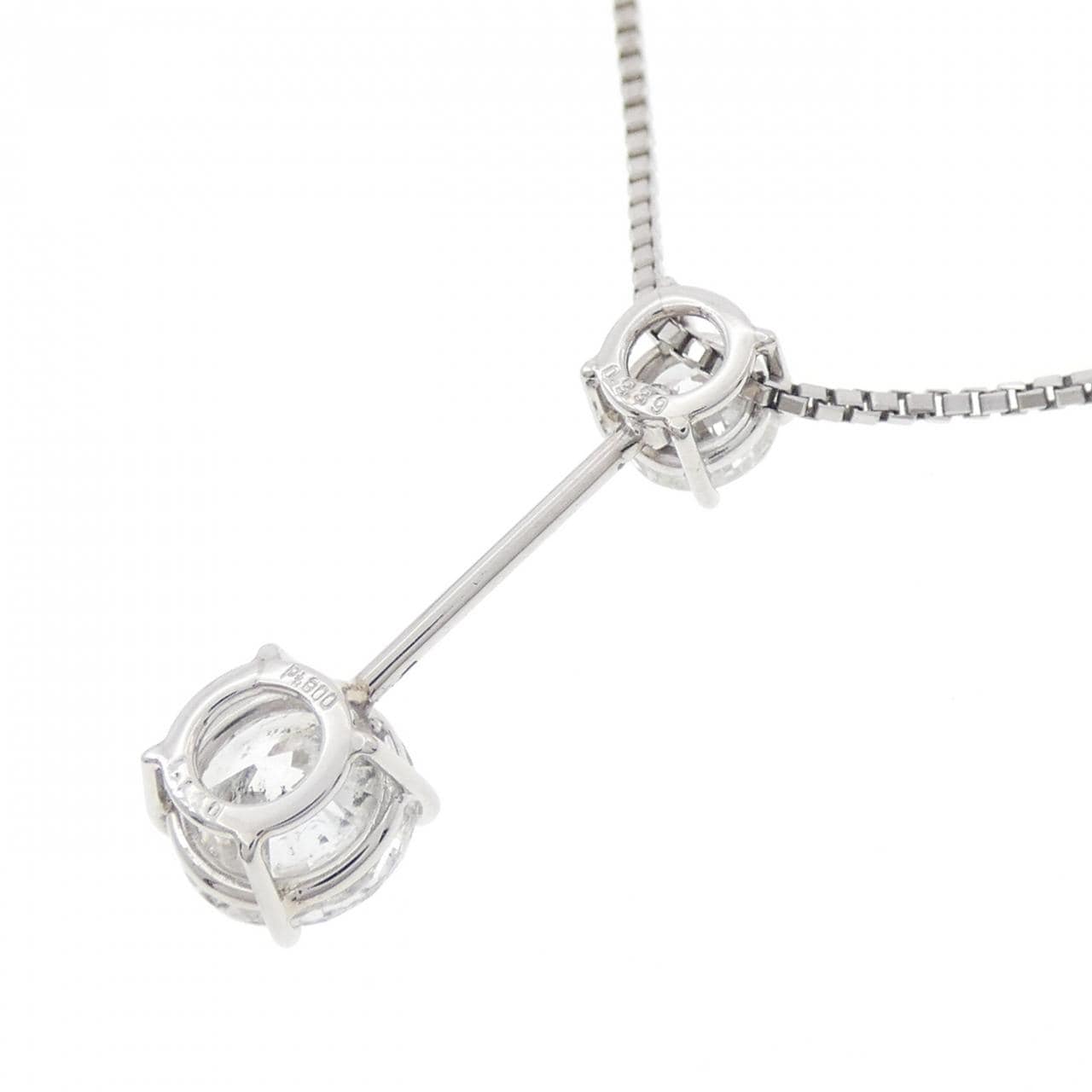 PT900/PT850 ダイヤモンド ネックレス 1.140CT