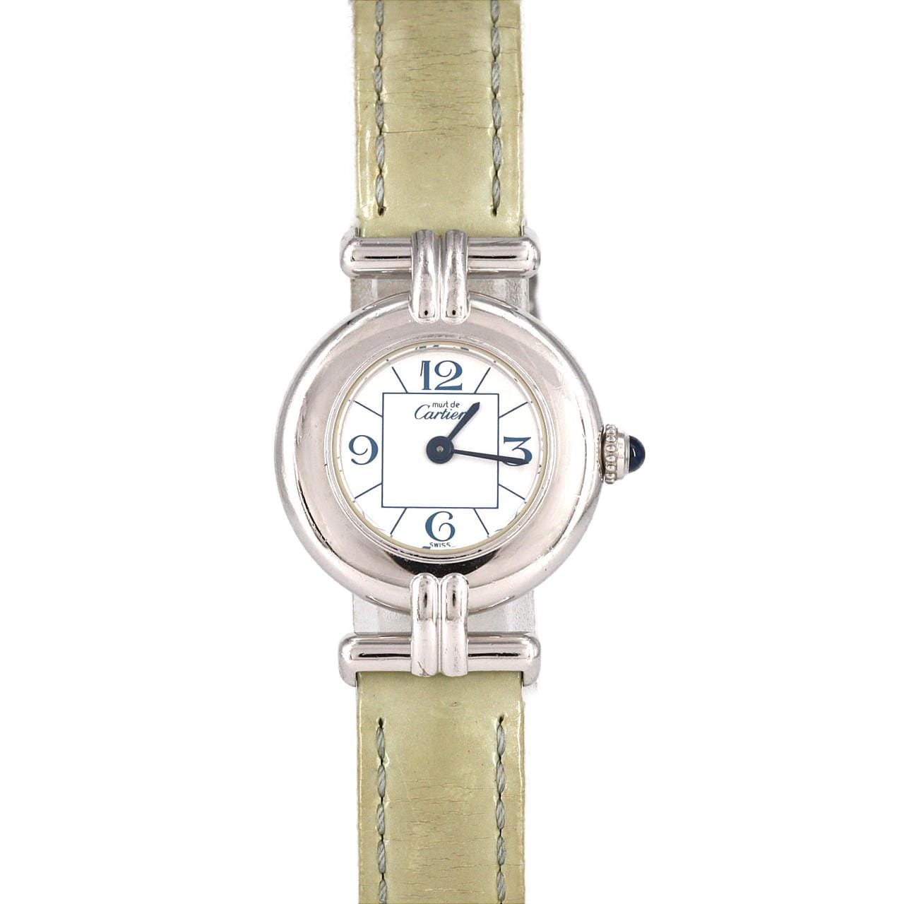【ノーメンテナンス還元価格】カルティエ マストコリゼSM W1011455 シルバー クォーツ