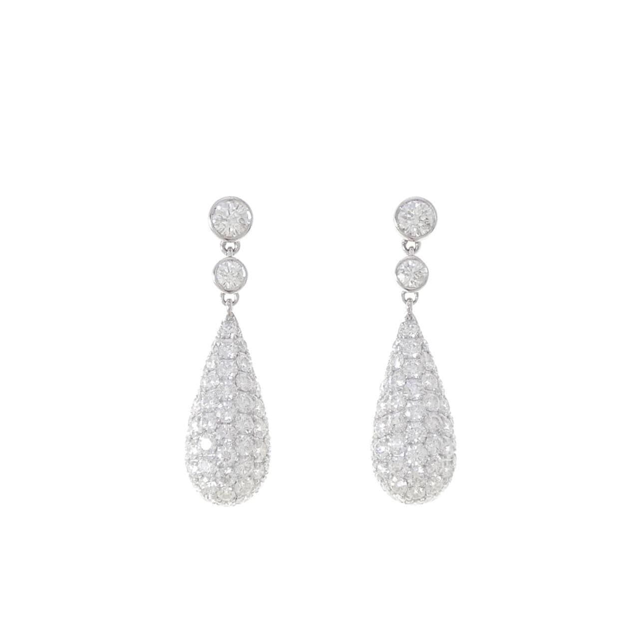 ミキモト ダイヤモンド ピアス 1.86CT