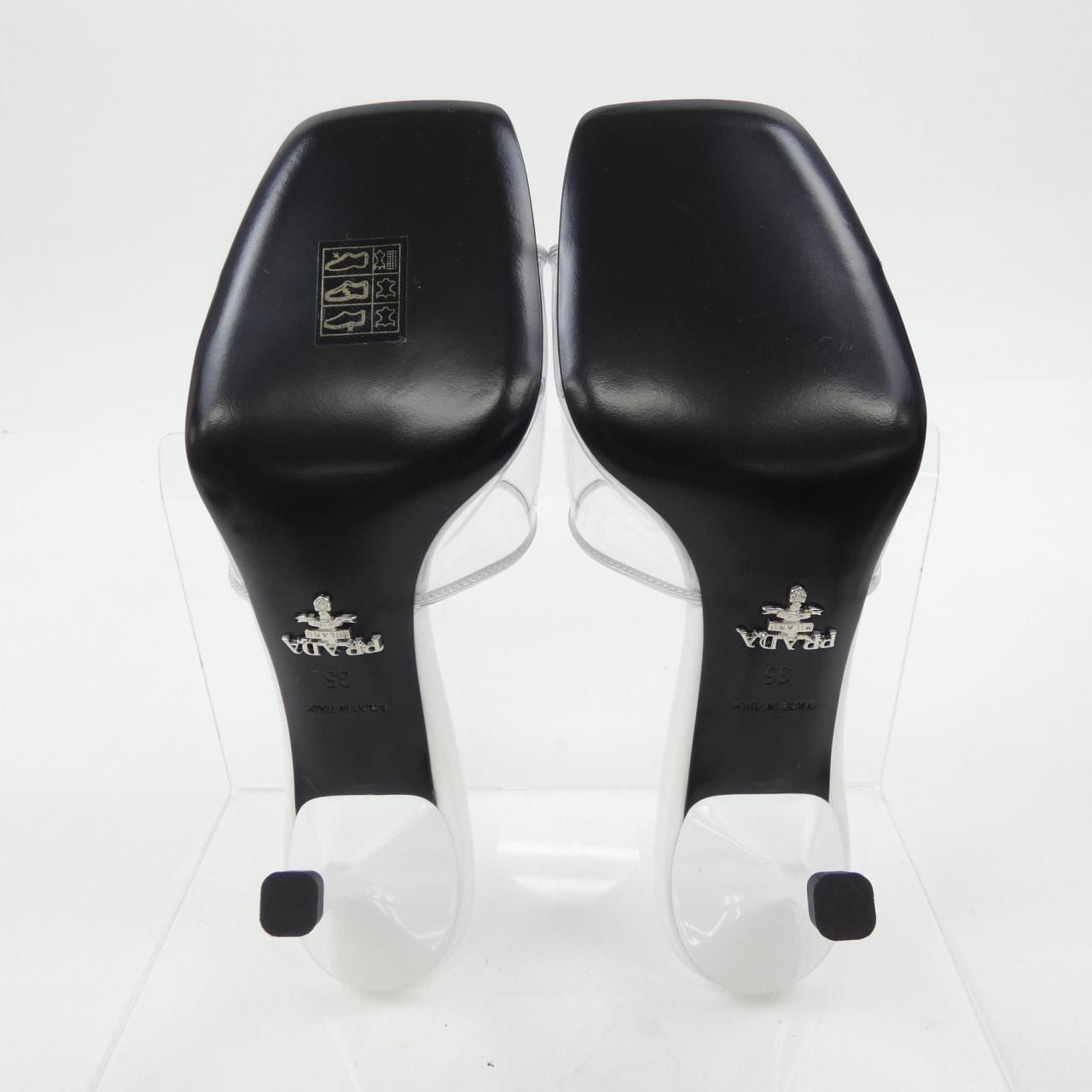 プラダ PRADA トライアングルロゴ 1XX644 サンダル